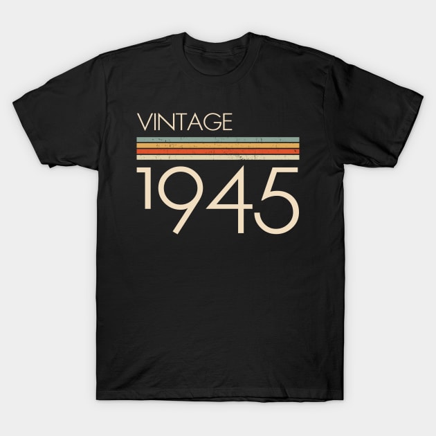 Vintage Classic 1945 T-Shirt by adalynncpowell